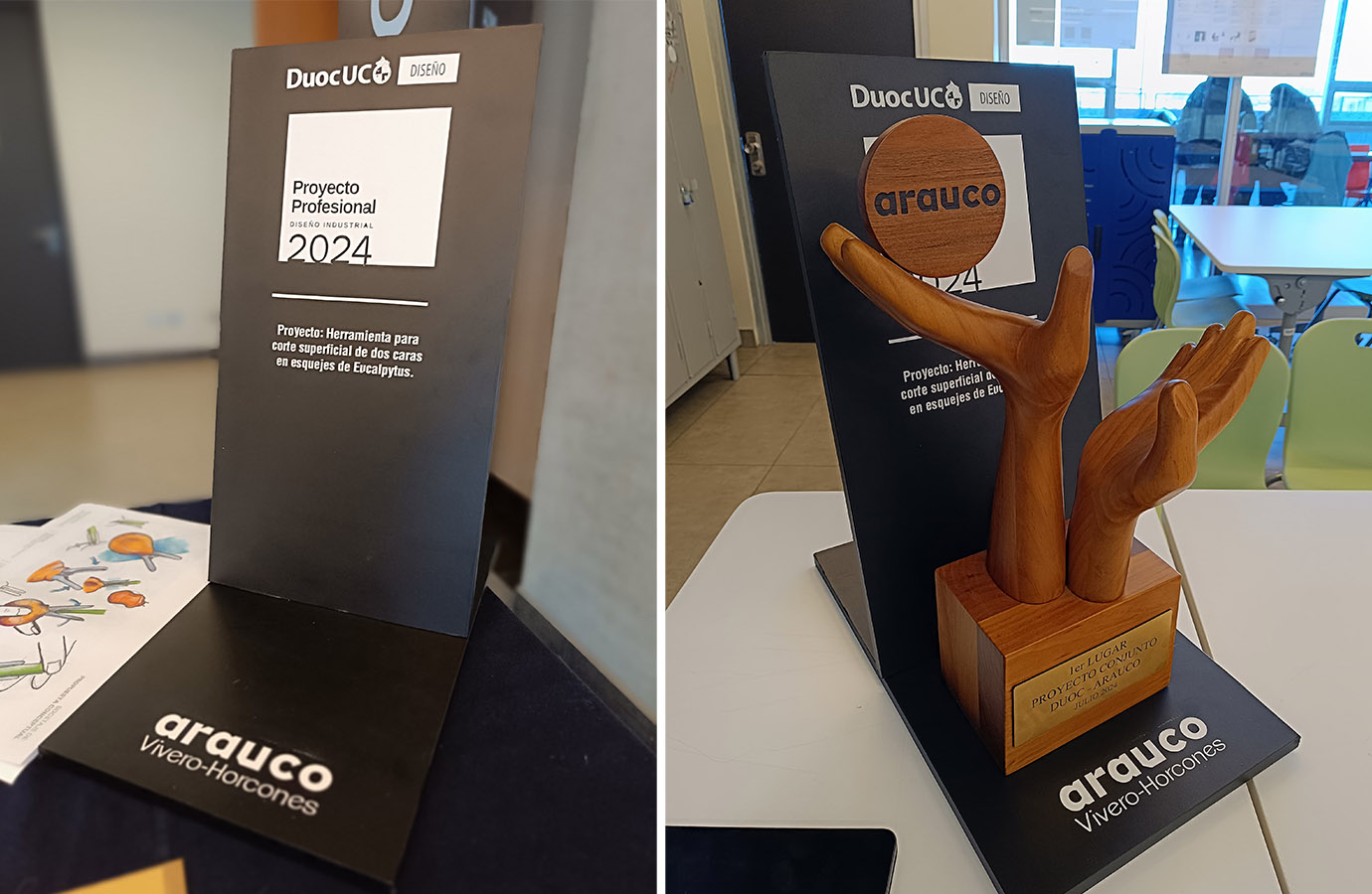 Herramienta de Corte de Estacas de Eucalyptus