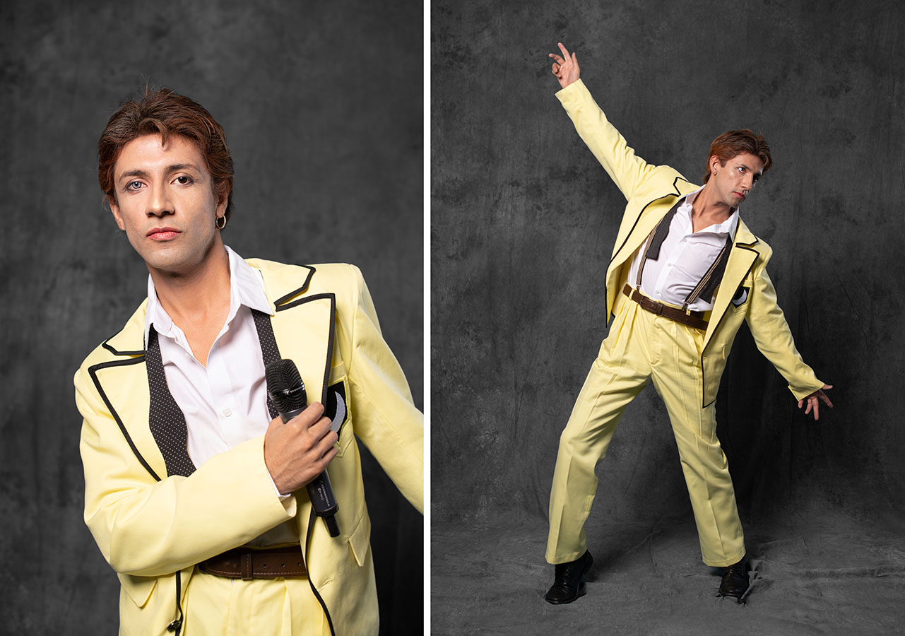 Vestuario para Starman Doble David Bowie