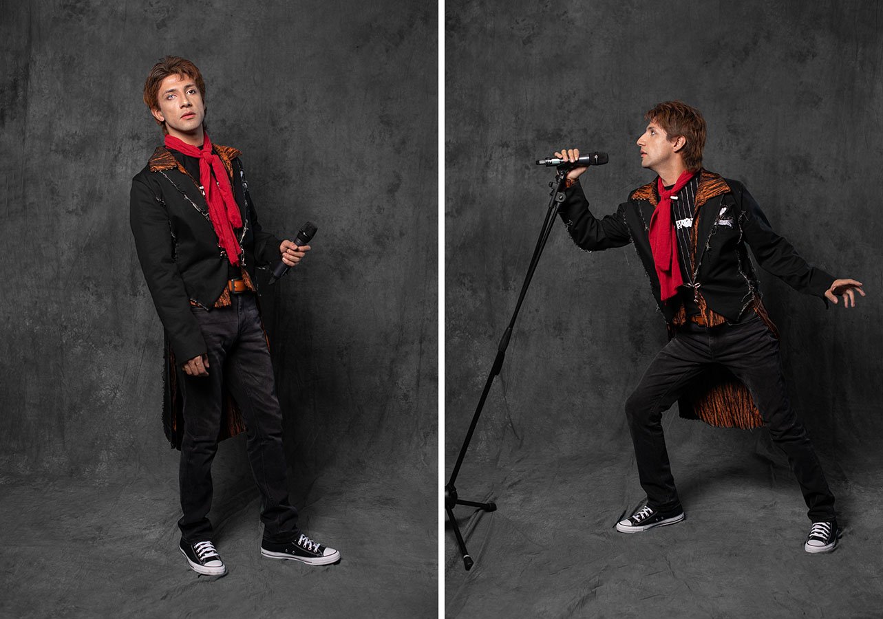 Vestuario para Starman Doble David Bowie