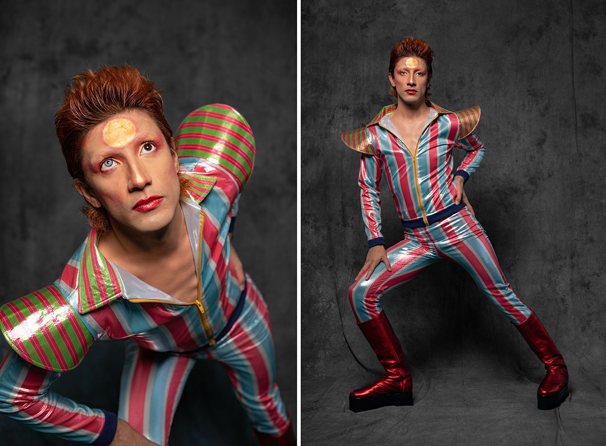 Vestuario para Starman Doble David Bowie