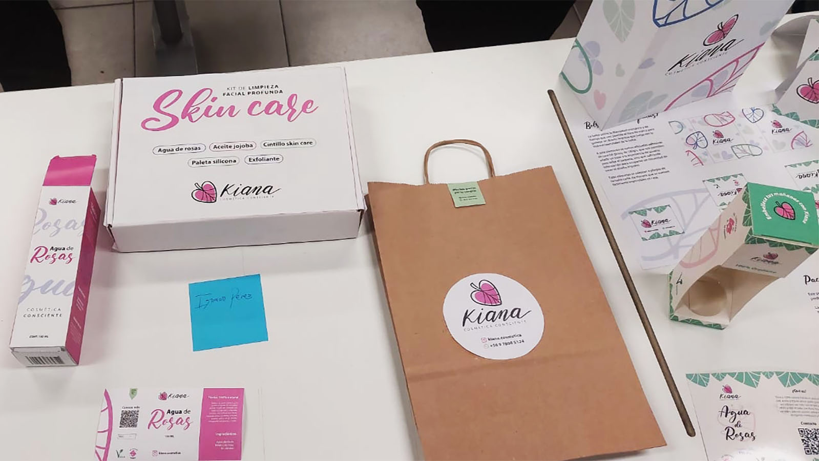 Imagen Corporativa + Packaging para Kiana Cosmética (ex Kalei)