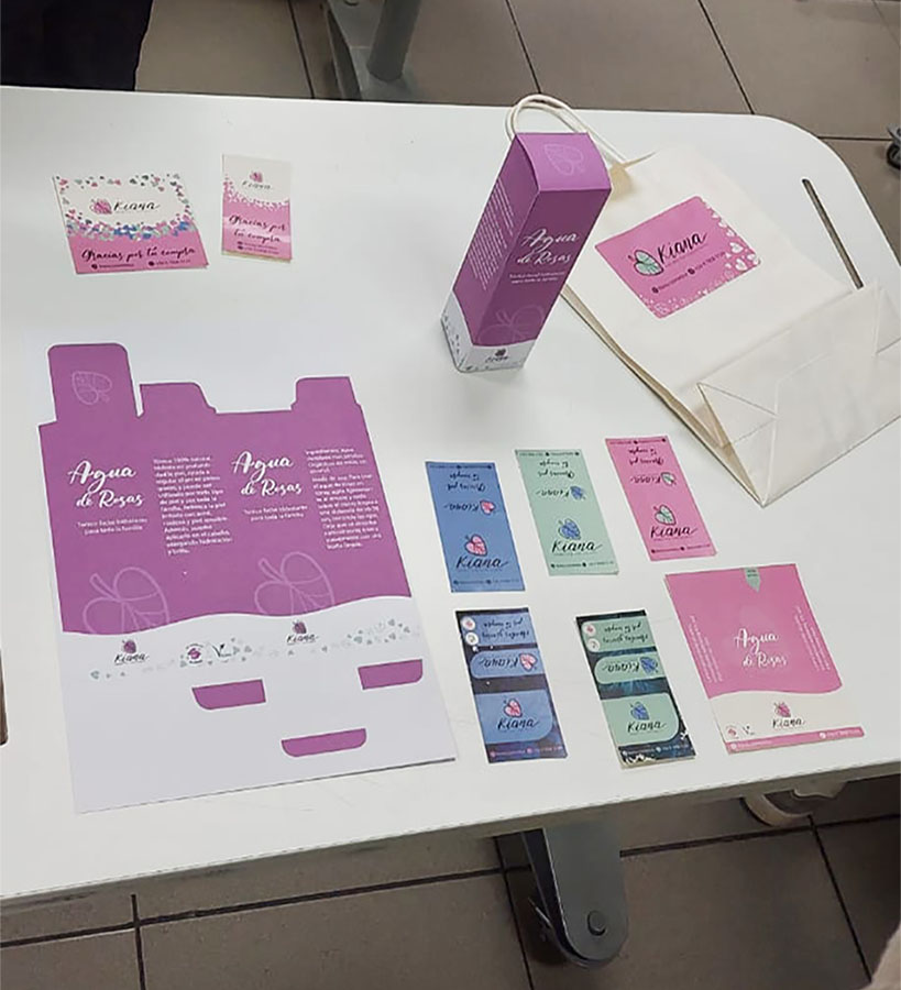 Imagen Corporativa + Packaging para Kiana Cosmética (ex Kalei)