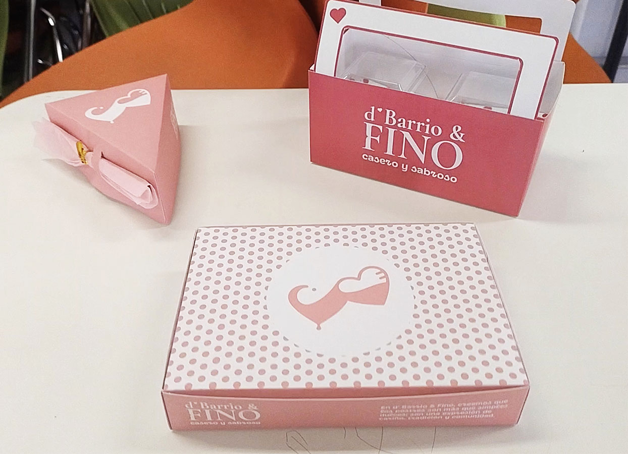 Imagen Corporativa + Packaging para Karün y D’Barrio & Fino