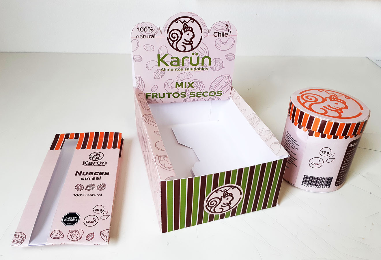 Imagen Corporativa + Packaging para Karün y D’Barrio & Fino