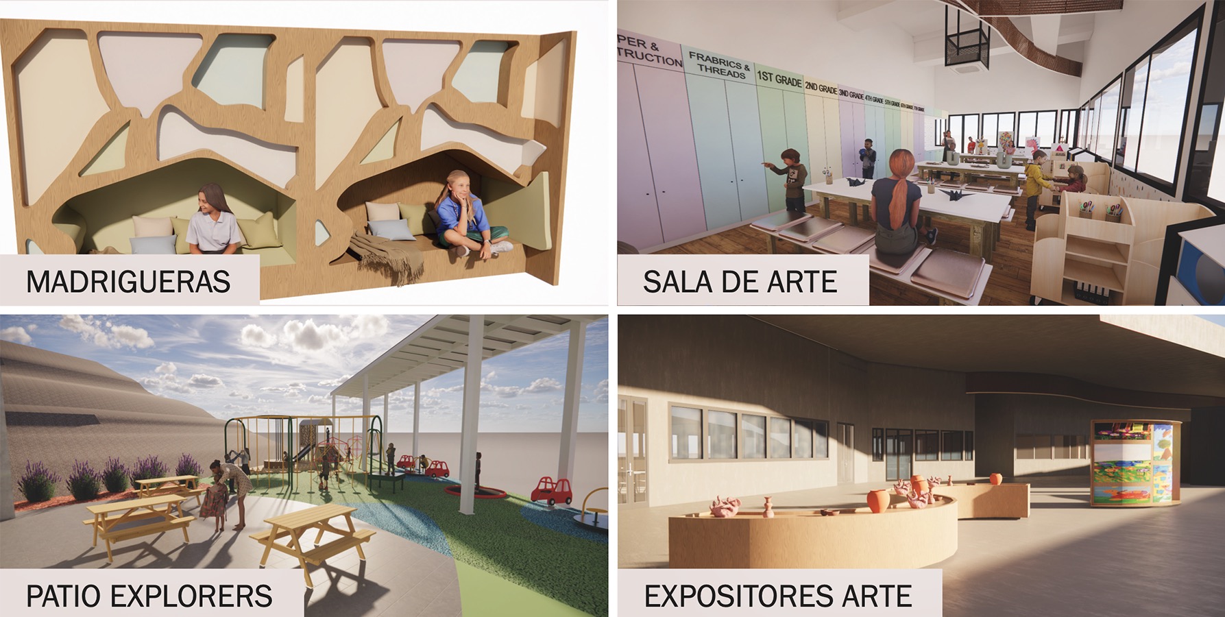 Diseño Experiencial Colegio Pioneros de Chicureo