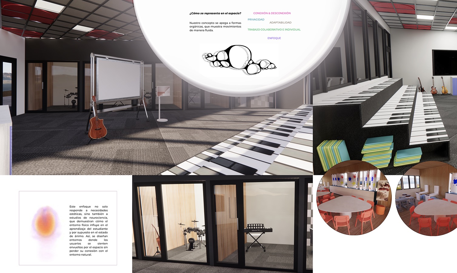 Diseño Experiencial Colegio Pioneros de Chicureo