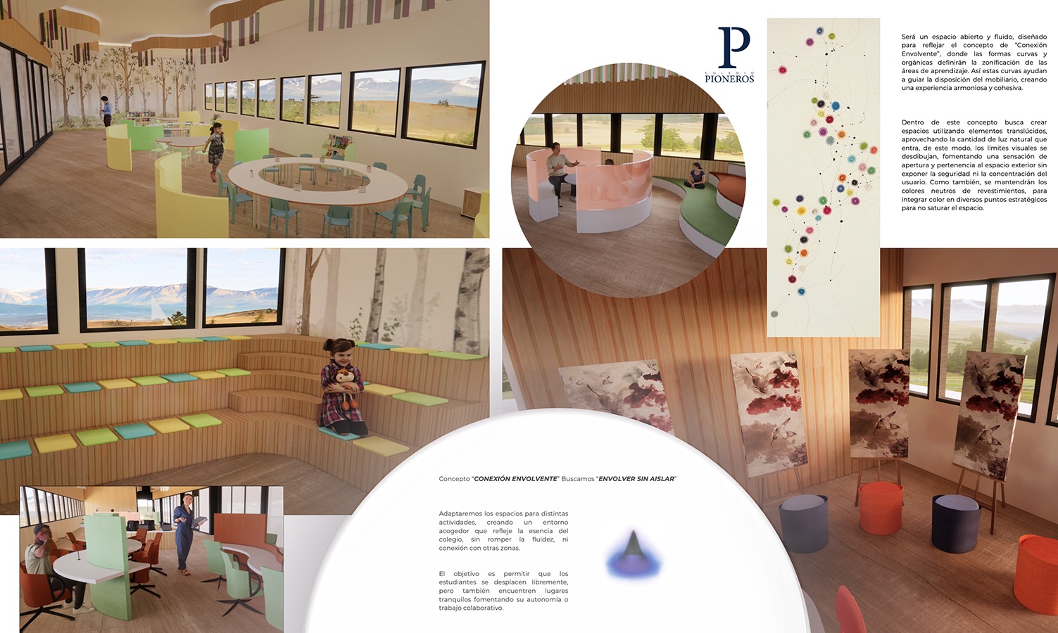 Diseño Experiencial Colegio Pioneros de Chicureo