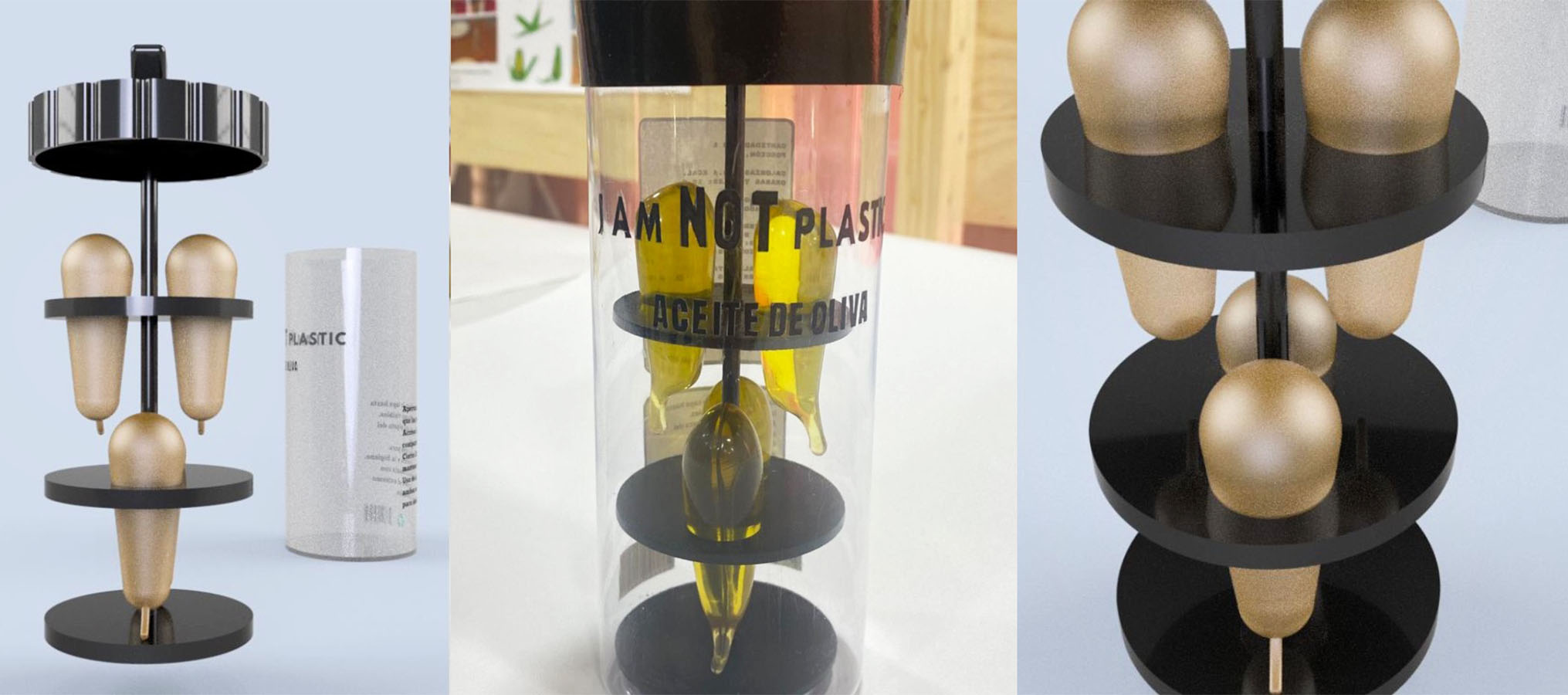 Contenedor para Pipets Aceite de Oliva – I AM NOT PLASTIC