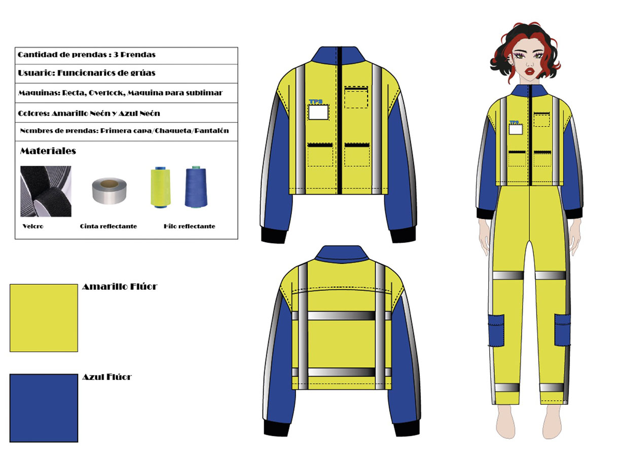 Indumentaria para Funcionarios Terminal Pacífico Sur (TSP) Valparaíso