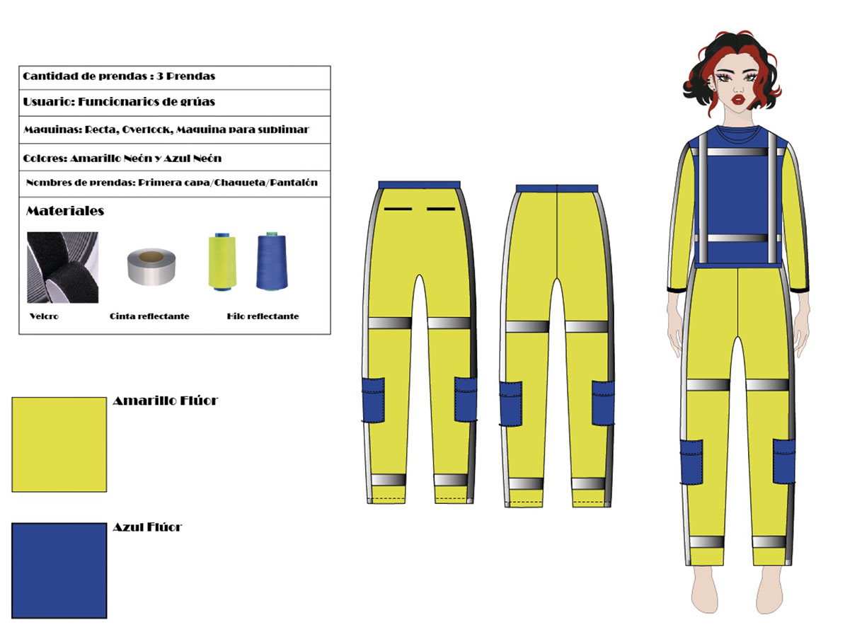 Indumentaria para Funcionarios Terminal Pacífico Sur (TSP) Valparaíso