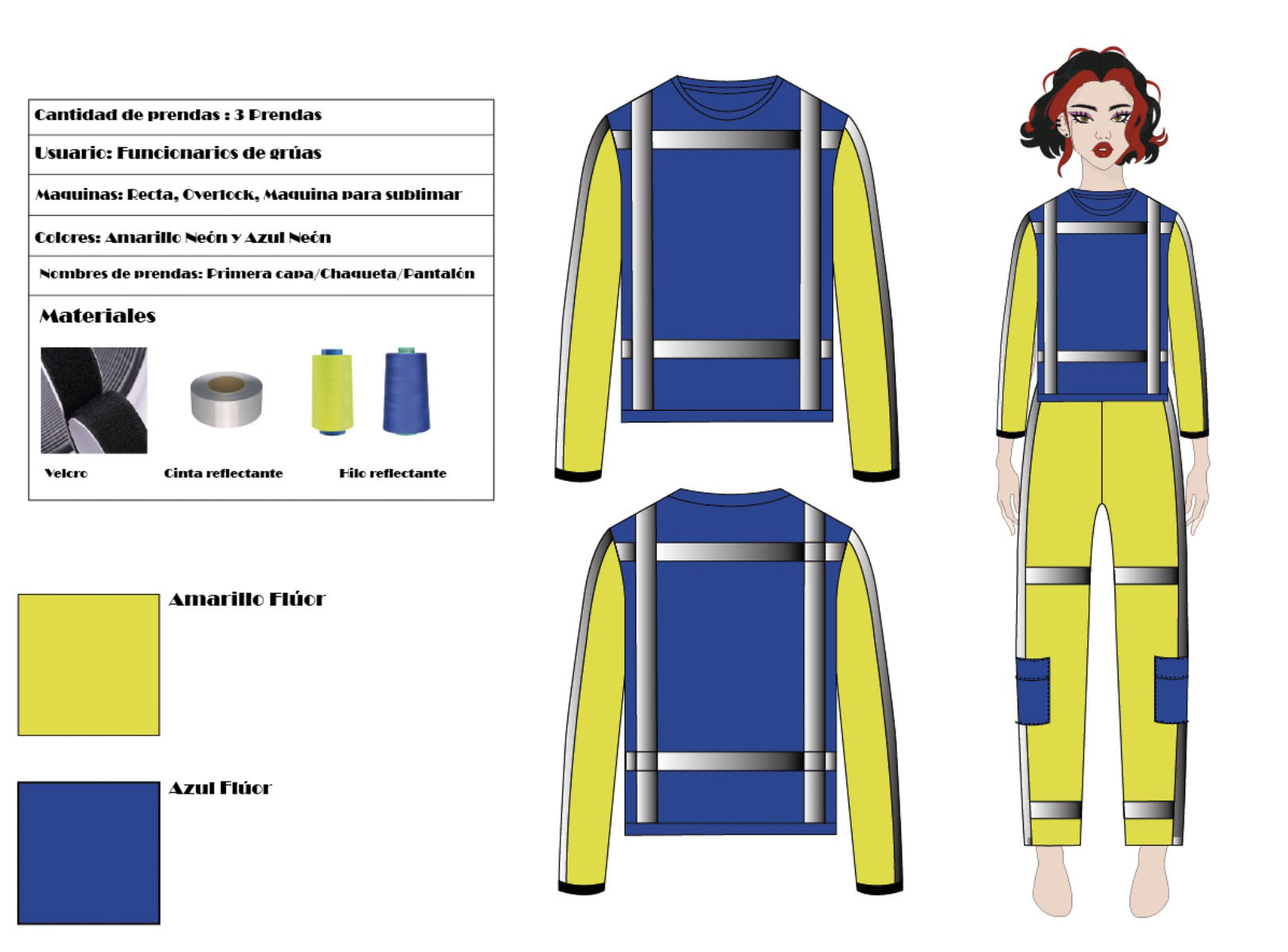 Indumentaria para Funcionarios Terminal Pacífico Sur (TSP) Valparaíso