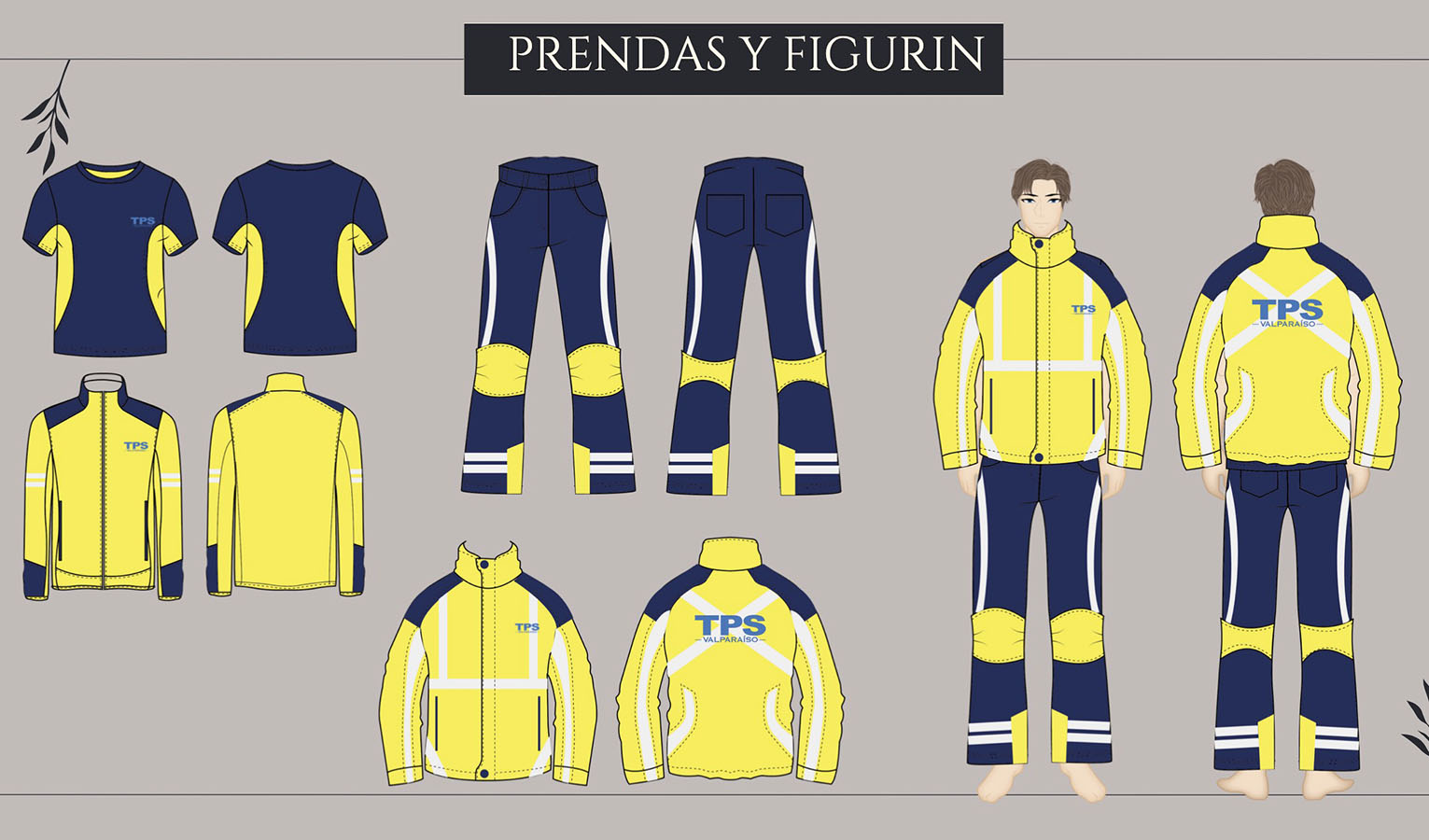Indumentaria para Funcionarios Terminal Pacífico Sur (TSP) Valparaíso