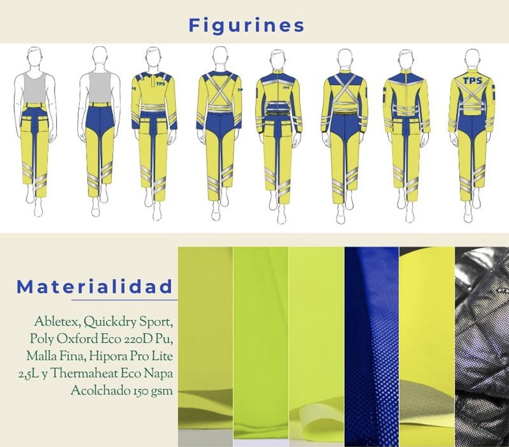 Indumentaria para Funcionarios Terminal Pacífico Sur (TSP) Valparaíso