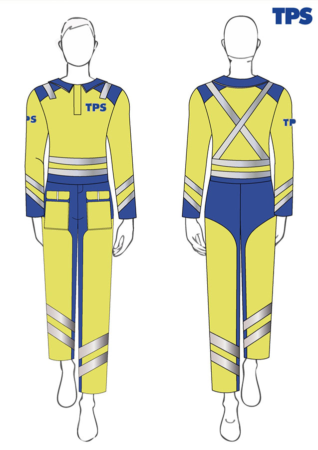 Indumentaria para Funcionarios Terminal Pacífico Sur (TSP) Valparaíso