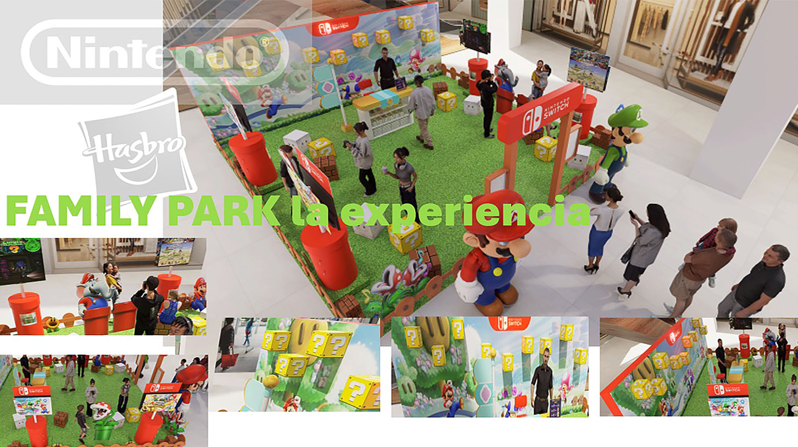 UPTIVA Activación Inmersiva Hasbro y Nintendo
