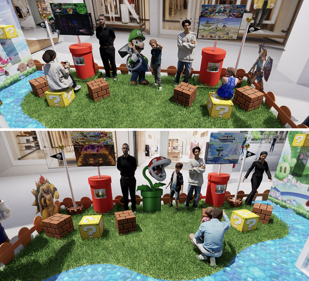 UPTIVA Activación Inmersiva Hasbro y Nintendo