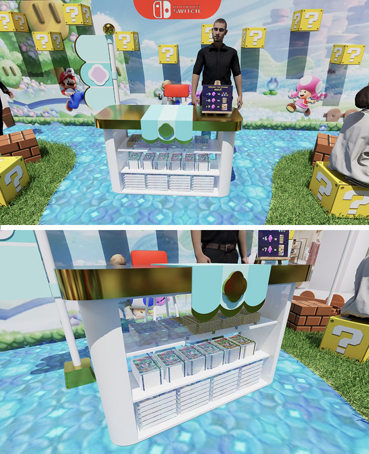 UPTIVA Activación Inmersiva Hasbro y Nintendo