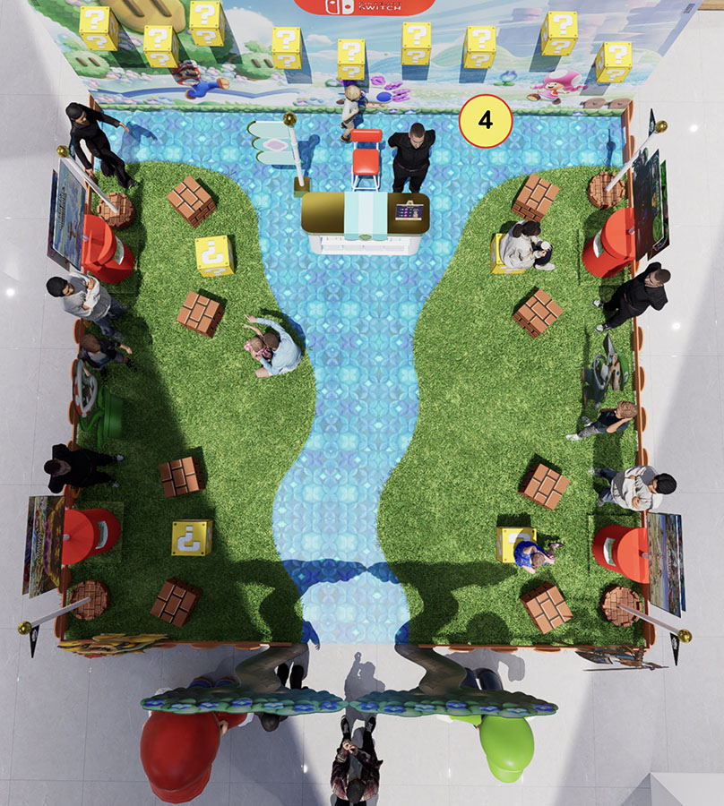 UPTIVA Activación Inmersiva Hasbro y Nintendo