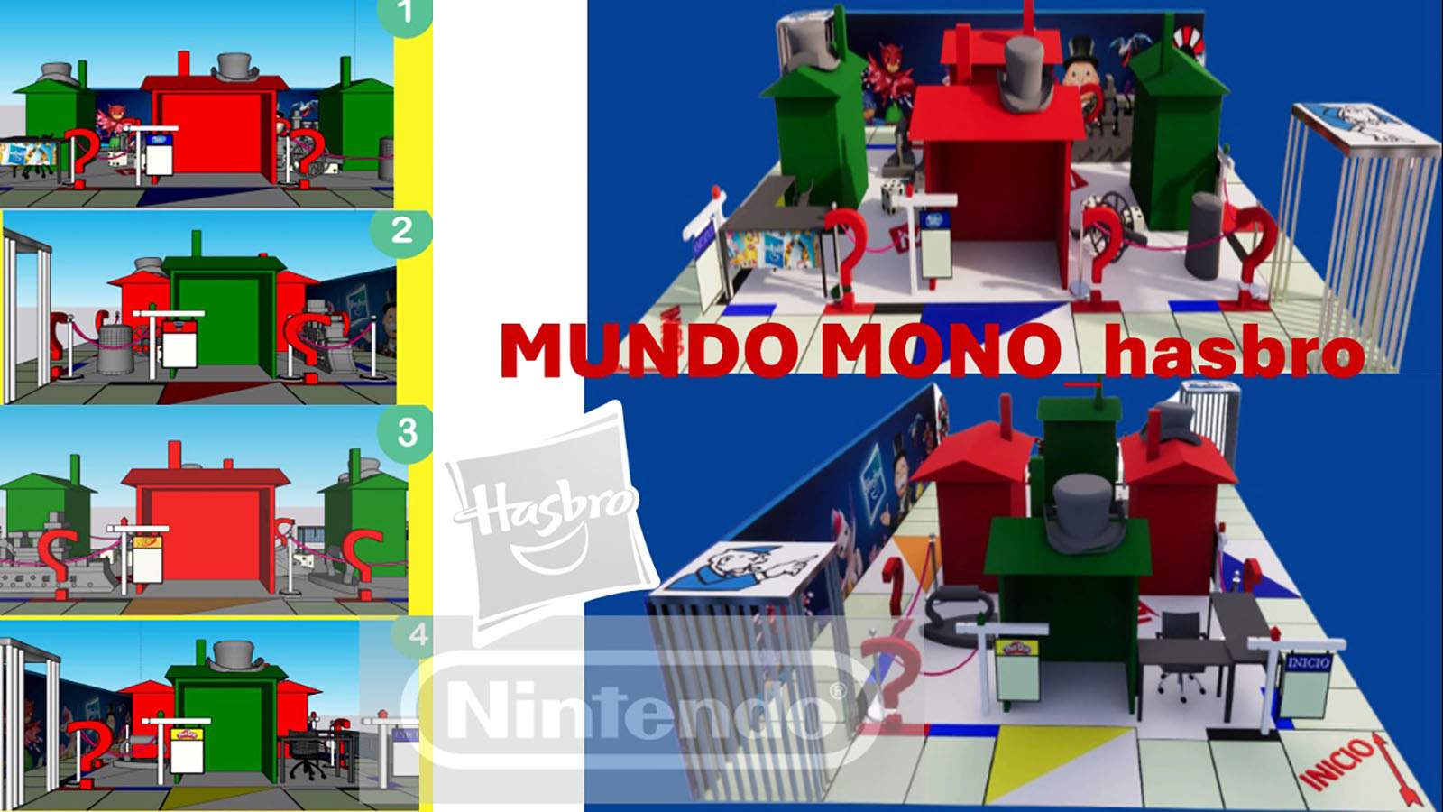 UPTIVA Activación Inmersiva Hasbro y Nintendo