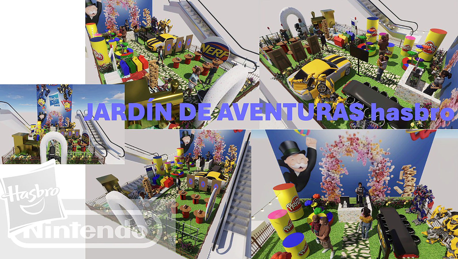 UPTIVA Activación Inmersiva Hasbro y Nintendo