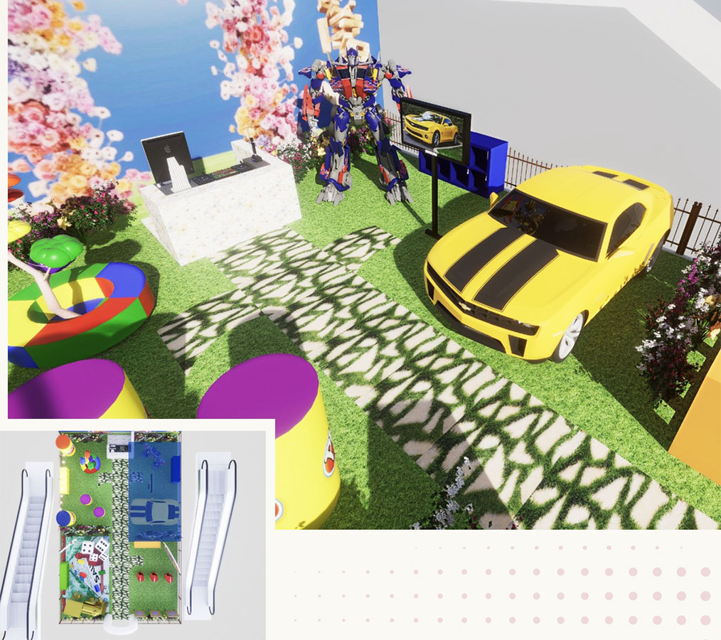 UPTIVA Activación Inmersiva Hasbro y Nintendo