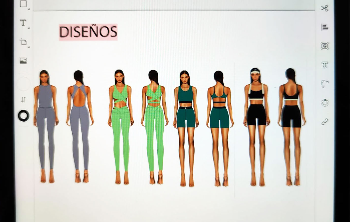 Vestuario + Traje de Baño para Academia de Yoga Karen Martínez