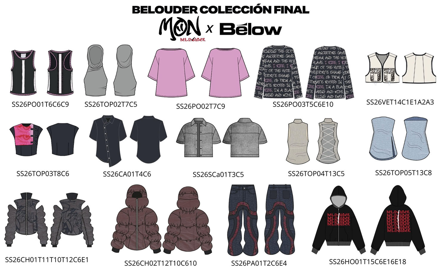 Proyecto Moda Colección Below Apparel