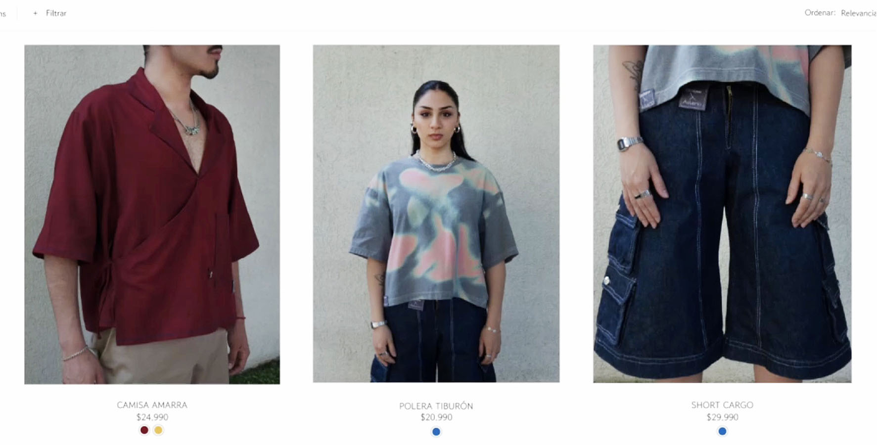 Proyecto Moda Colección Below Apparel