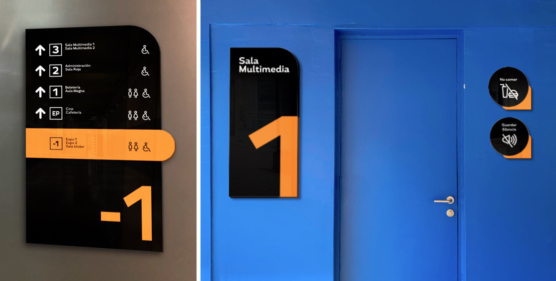 Wayfinding para Centro Cultural CEINA