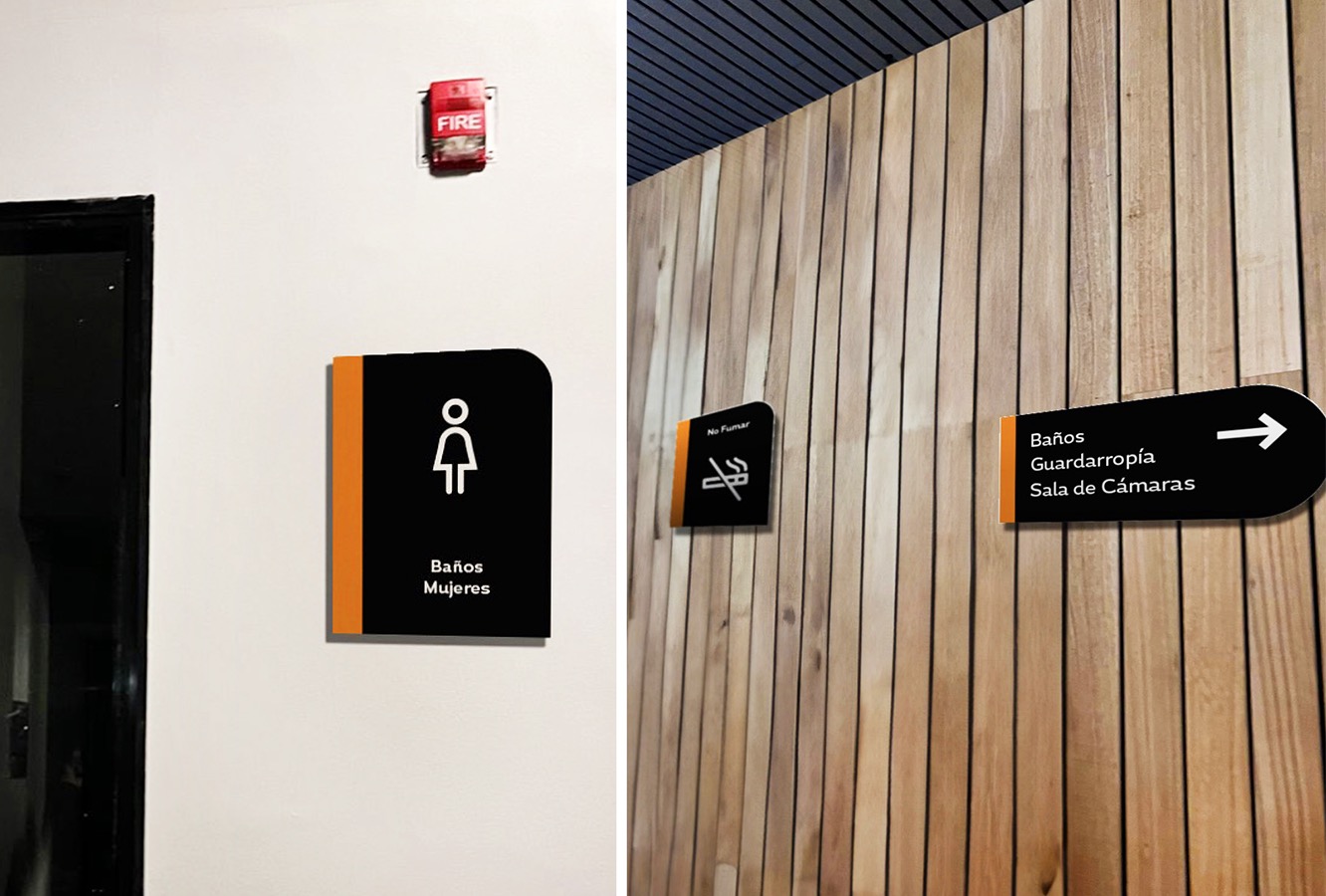 Wayfinding para Centro Cultural CEINA