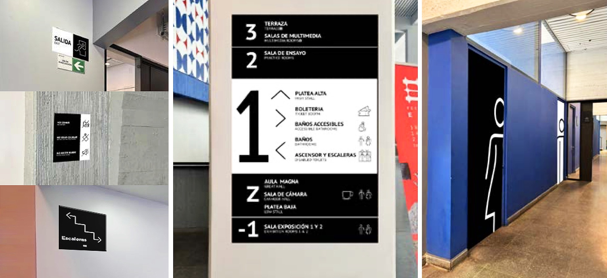 Wayfinding para Centro Cultural CEINA