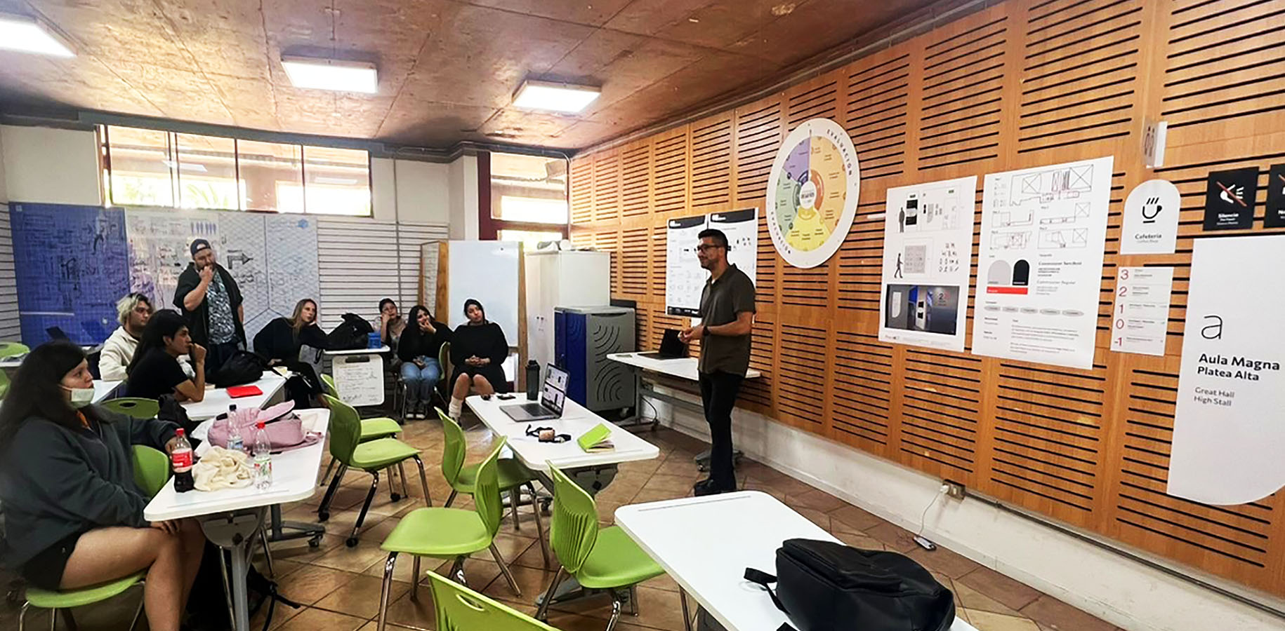 Wayfinding para Centro Cultural CEINA