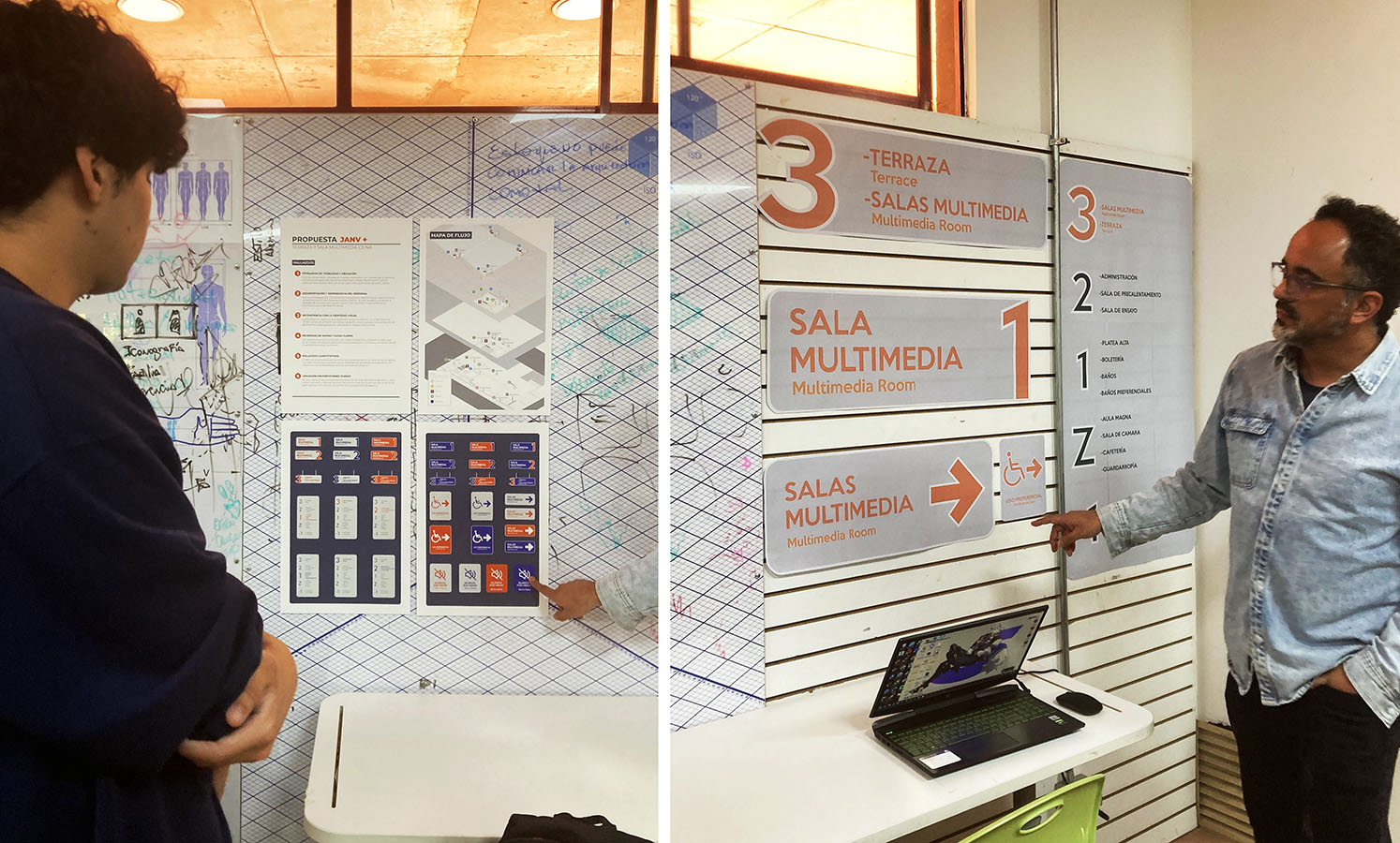 Wayfinding para Centro Cultural CEINA