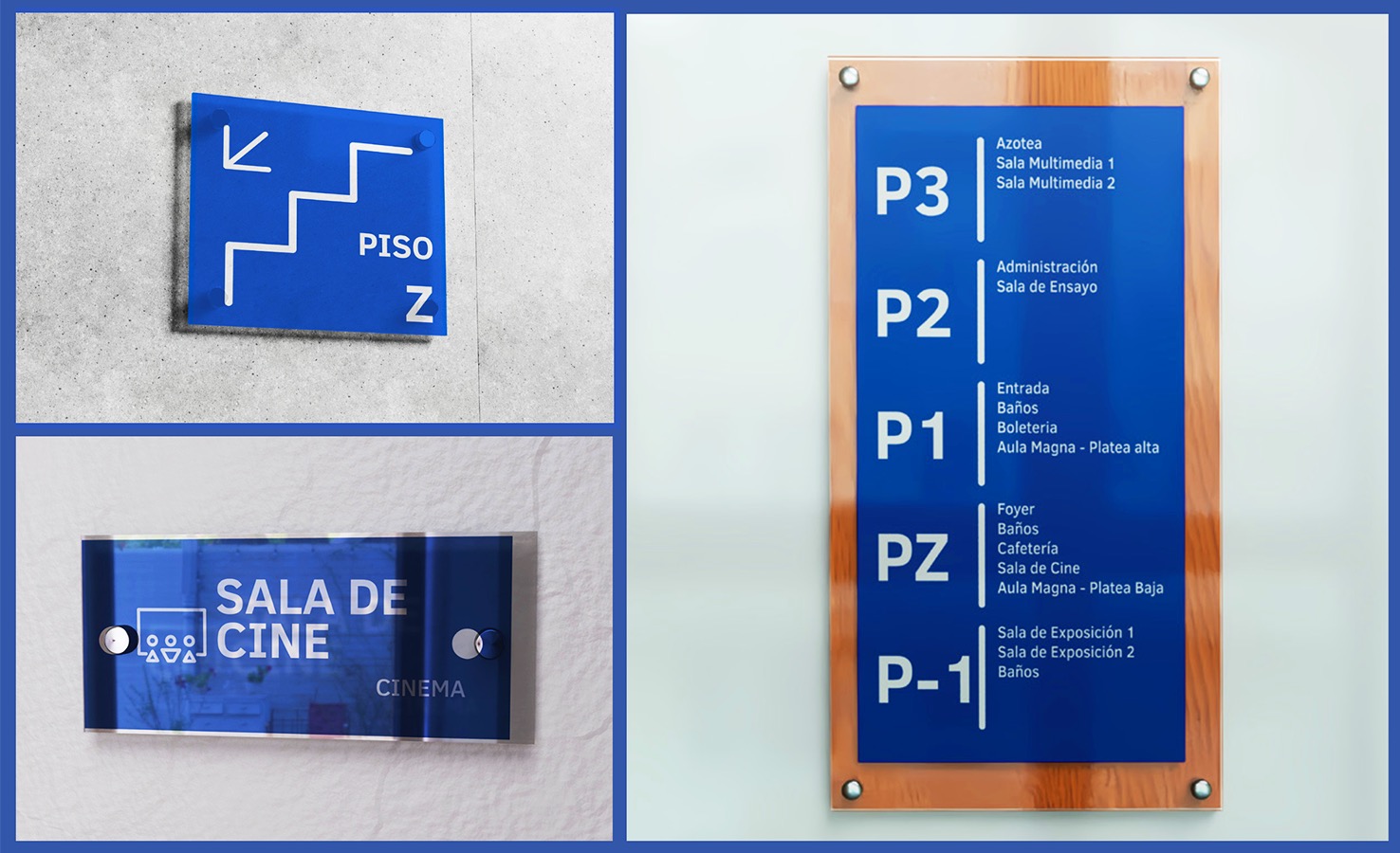 Wayfinding para Centro Cultural CEINA