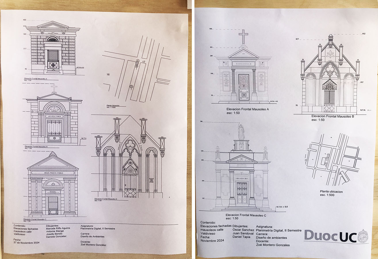 Levantamiento Planimétrico Mausoleos Cementerio General