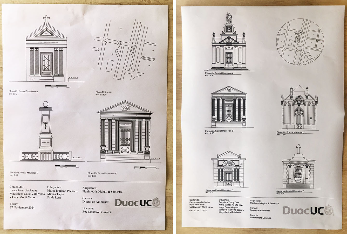 Levantamiento Planimétrico Mausoleos Cementerio General