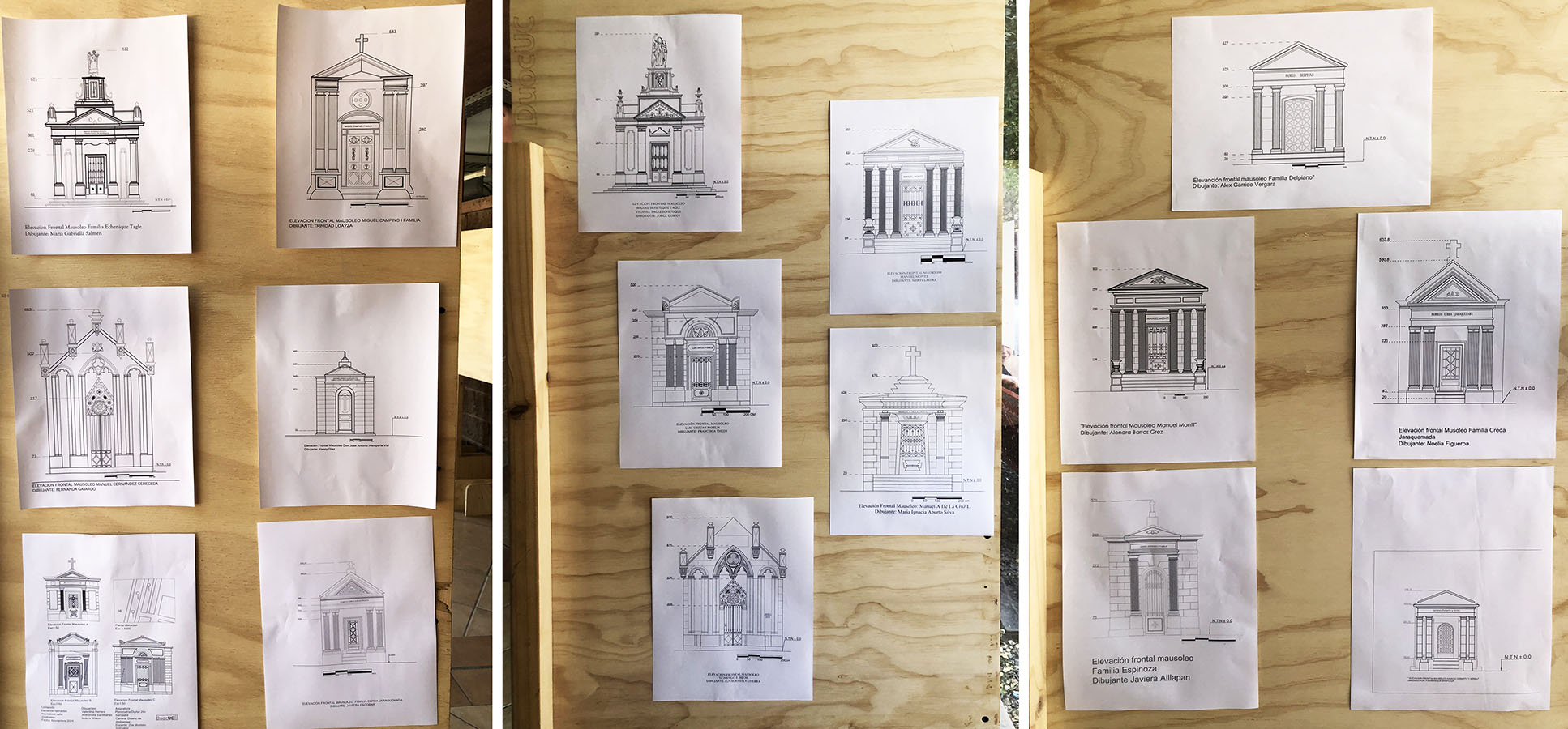 Levantamiento Planimétrico Mausoleos Cementerio General