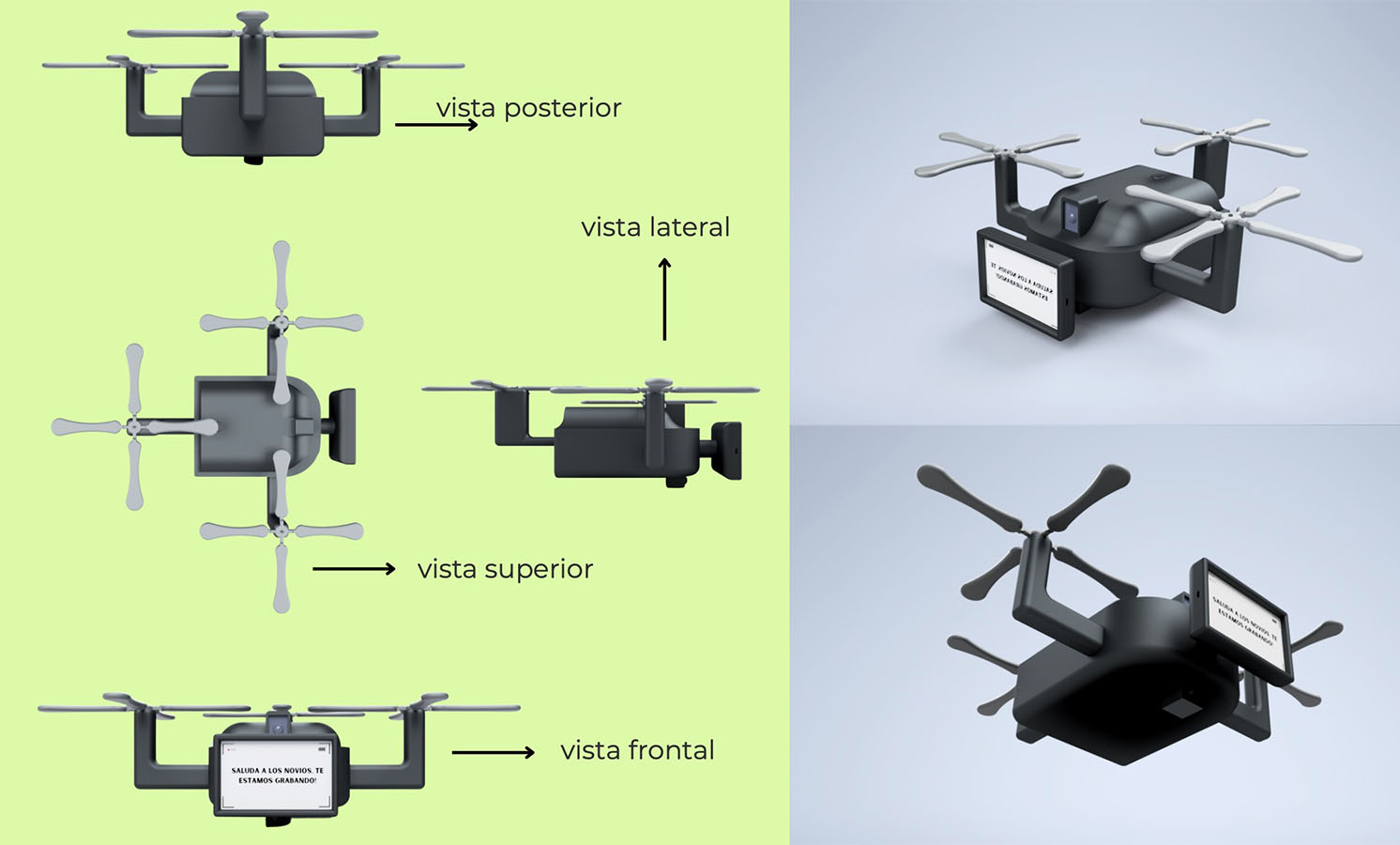 Desarrollo de Servicios Dron View Hub