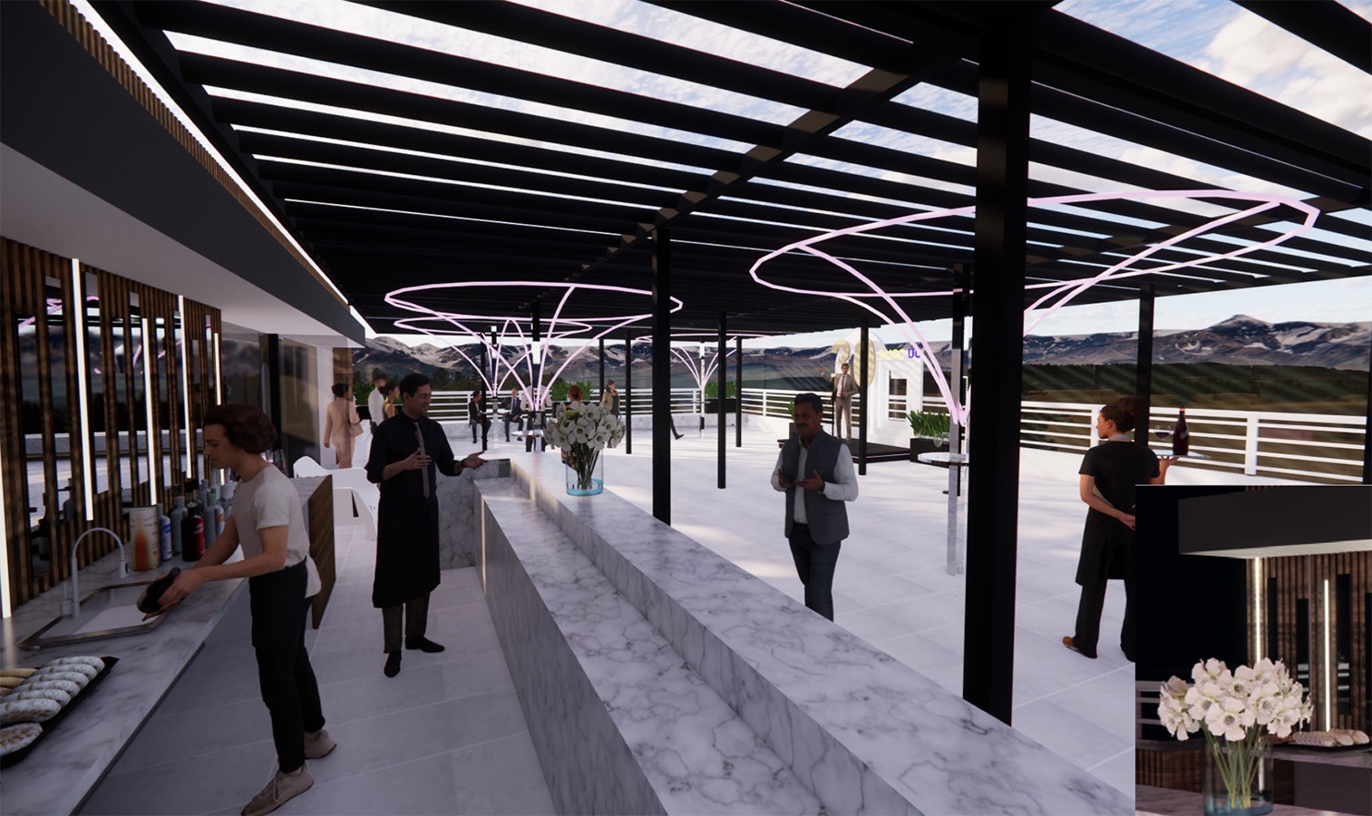 Ambientación Evento Jardín Futuro Celebración 30 Años Sede Viña del Mar