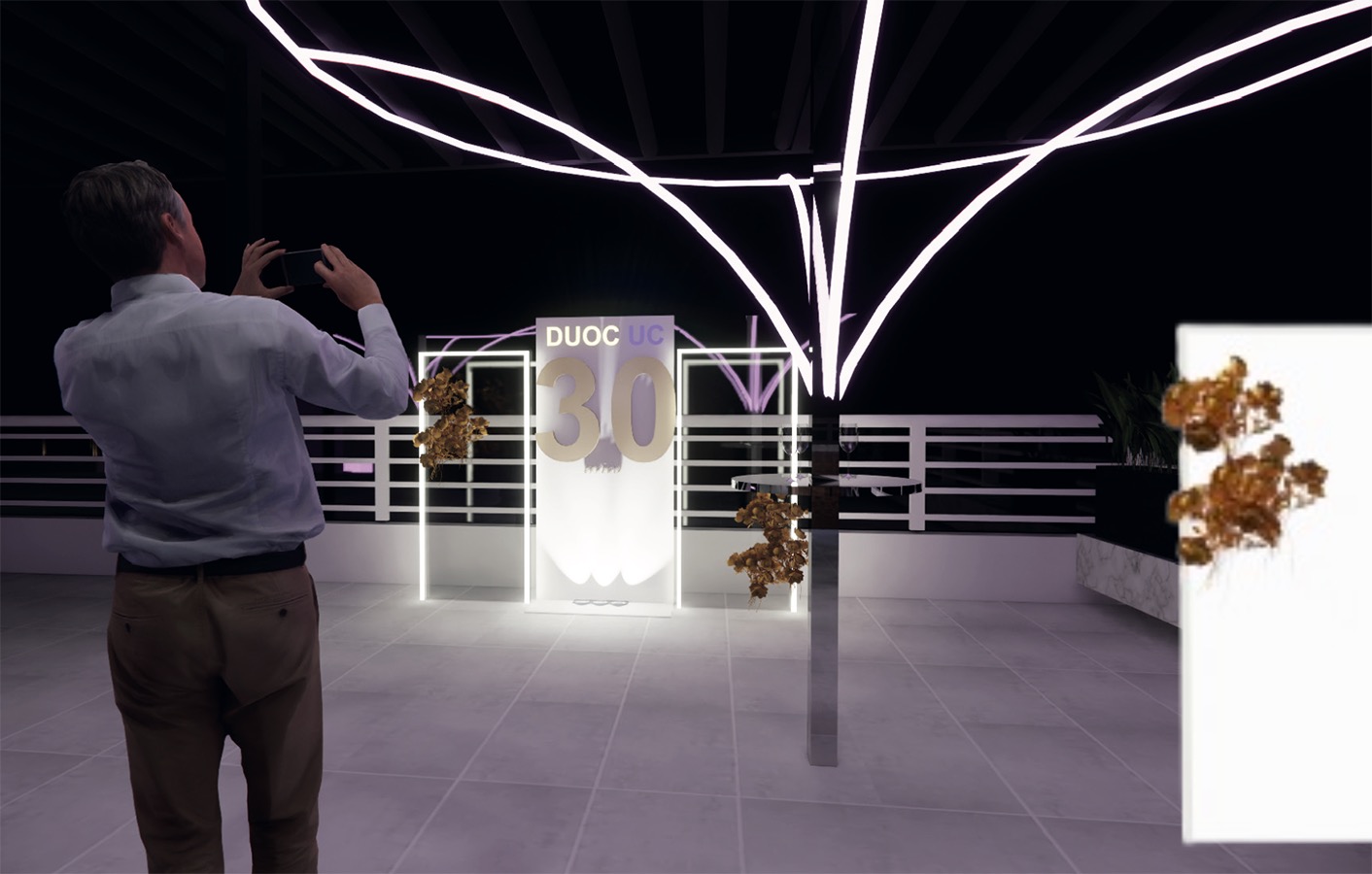 Ambientación Evento Jardín Futuro Celebración 30 Años Sede Viña del Mar