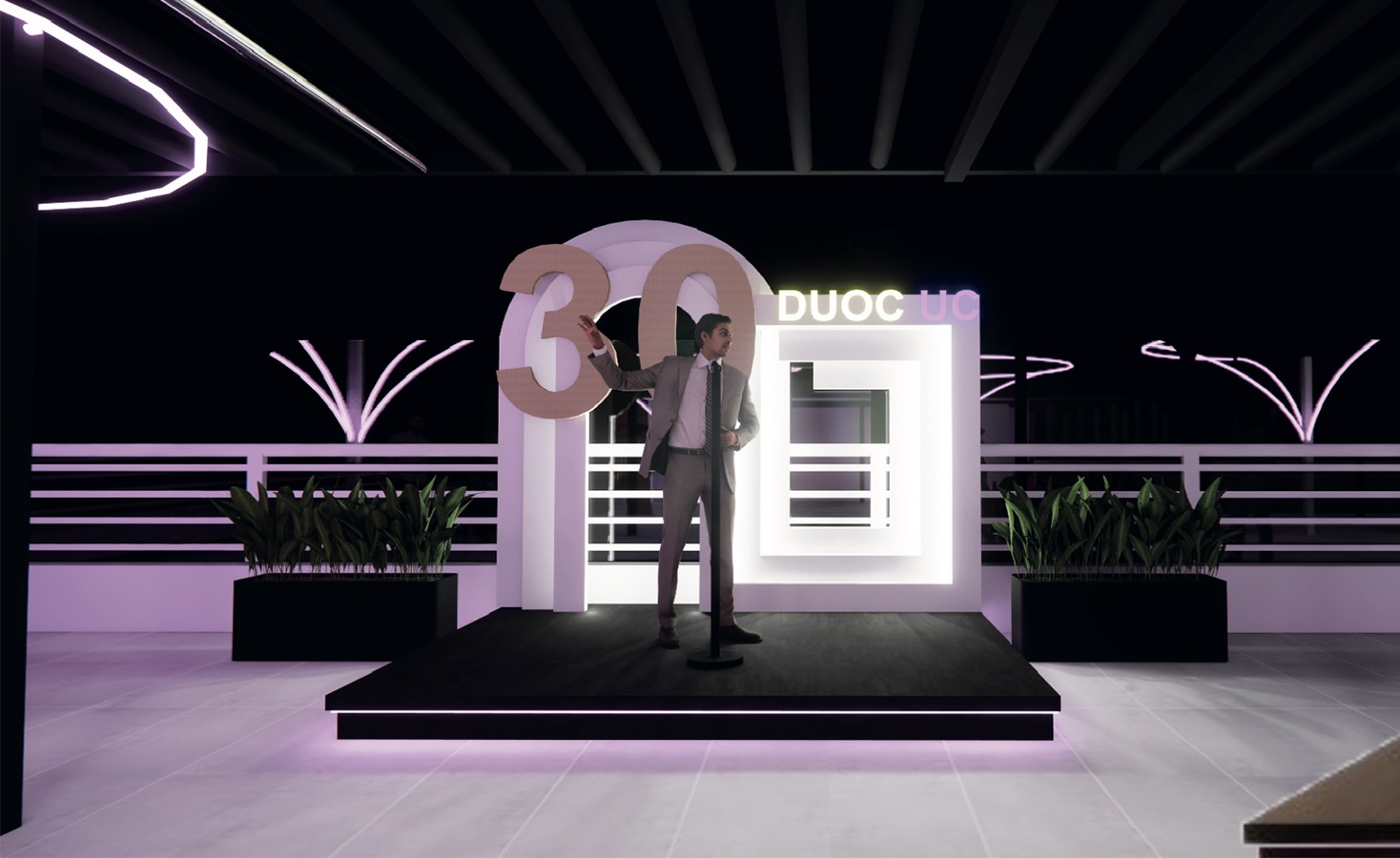 Ambientación Evento Jardín Futuro Celebración 30 Años Sede Viña del Mar