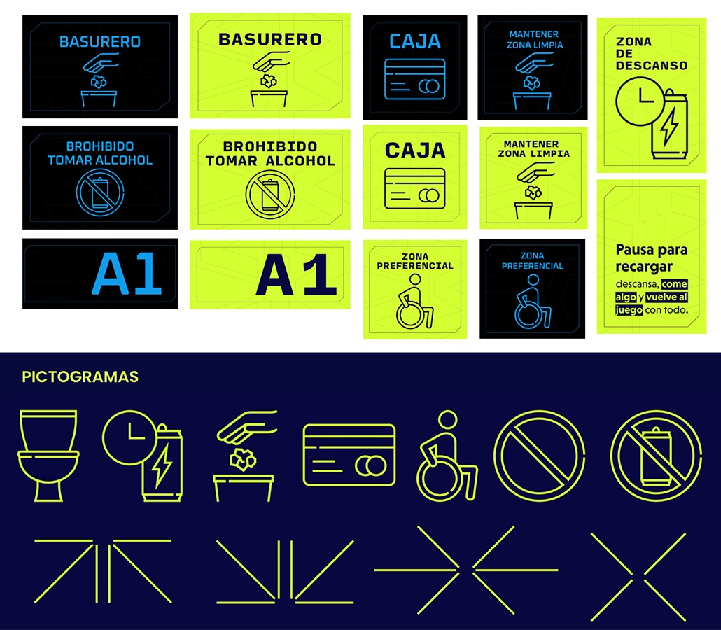 Señalización Evento Movistar Game Club Madrugaming