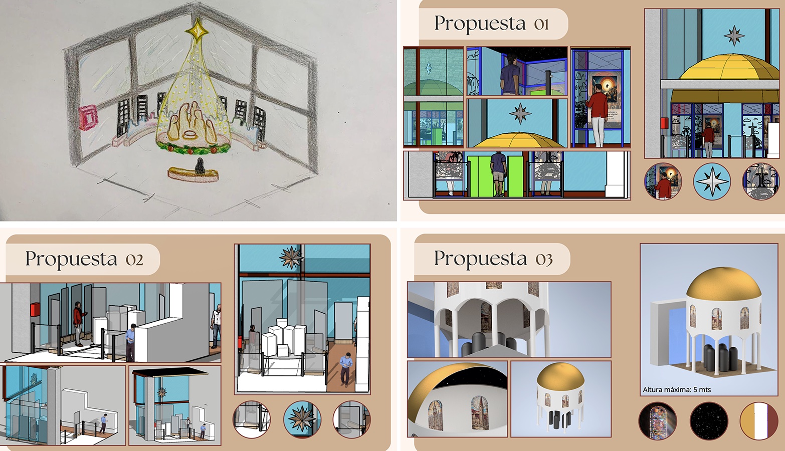 Pesebre Hall Casa Central