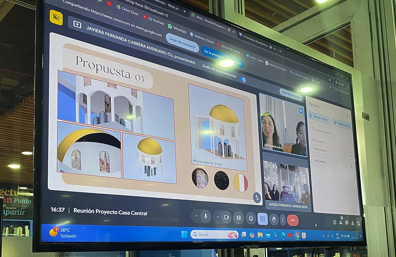 Pesebre Hall Casa Central