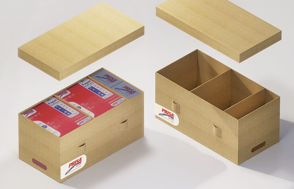 Diseño Packaging Terciario PRISA
