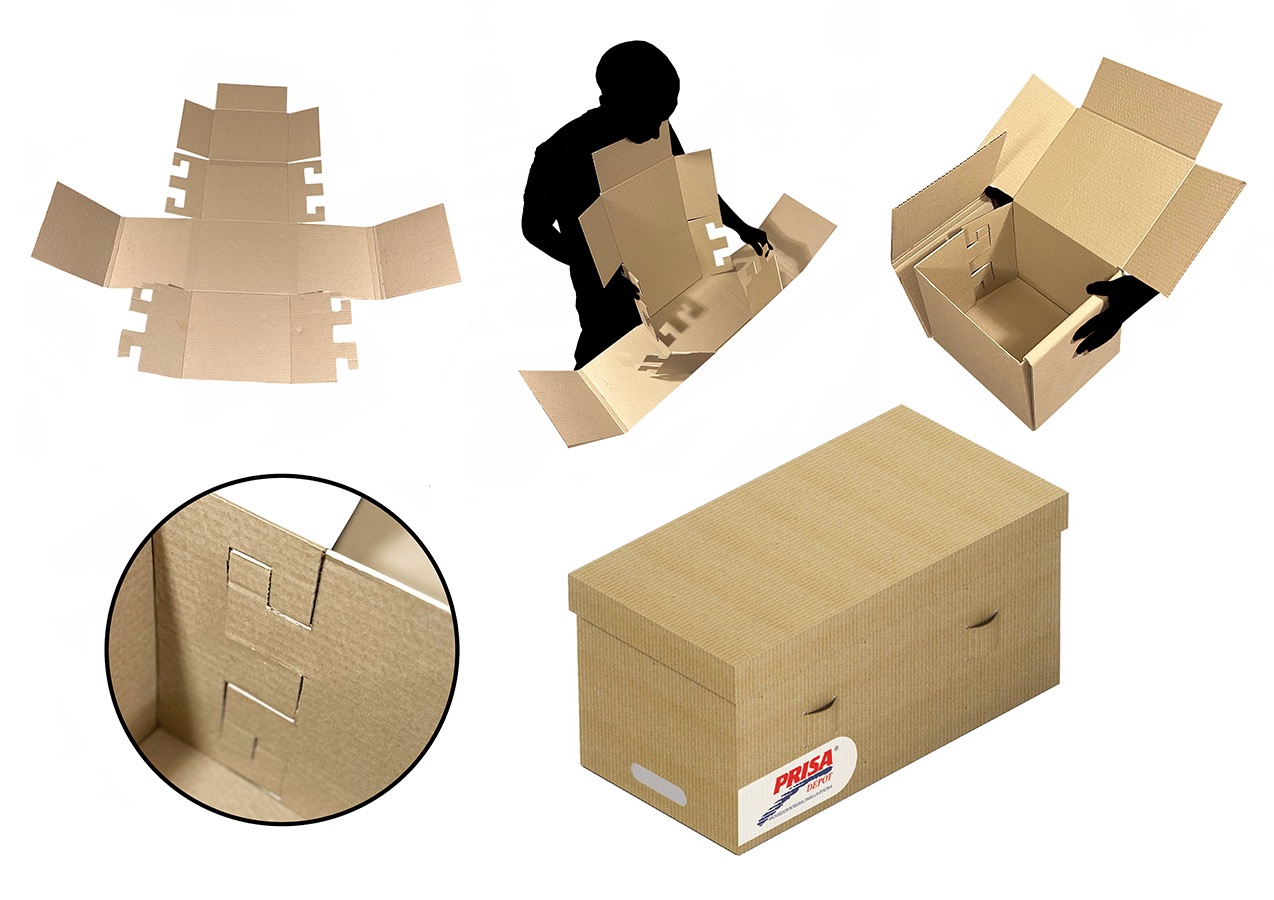 Diseño Packaging Terciario PRISA