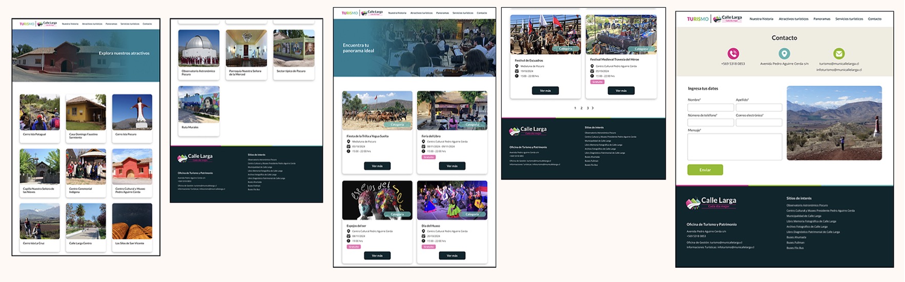 Desarrollo Sitios Web PYMES Sercotec Puente Alto
