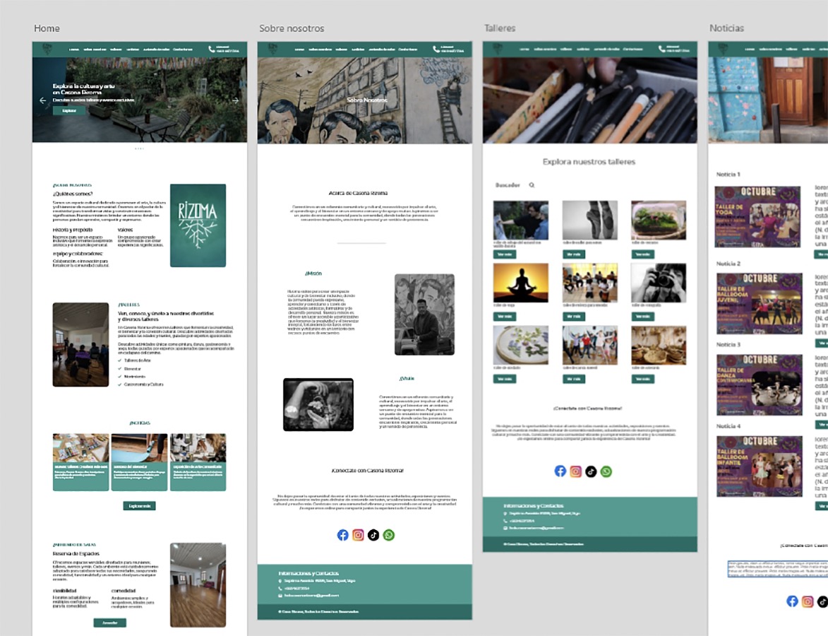 Desarrollo Sitios Web PYMES Sercotec Puente Alto