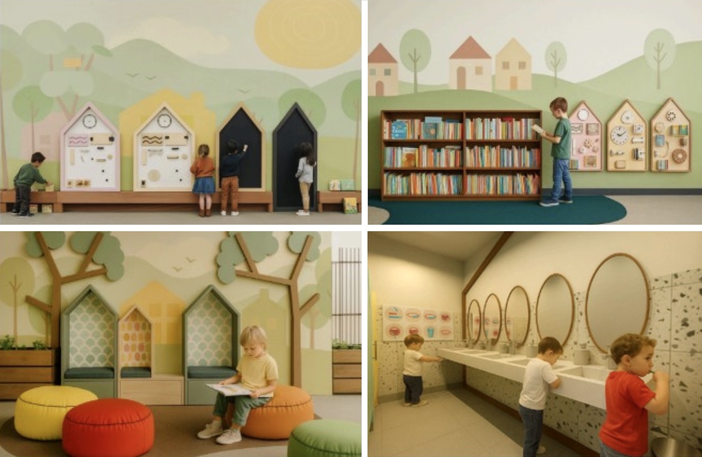 Diseño de Espacios Funcionales para Colegio ELAR