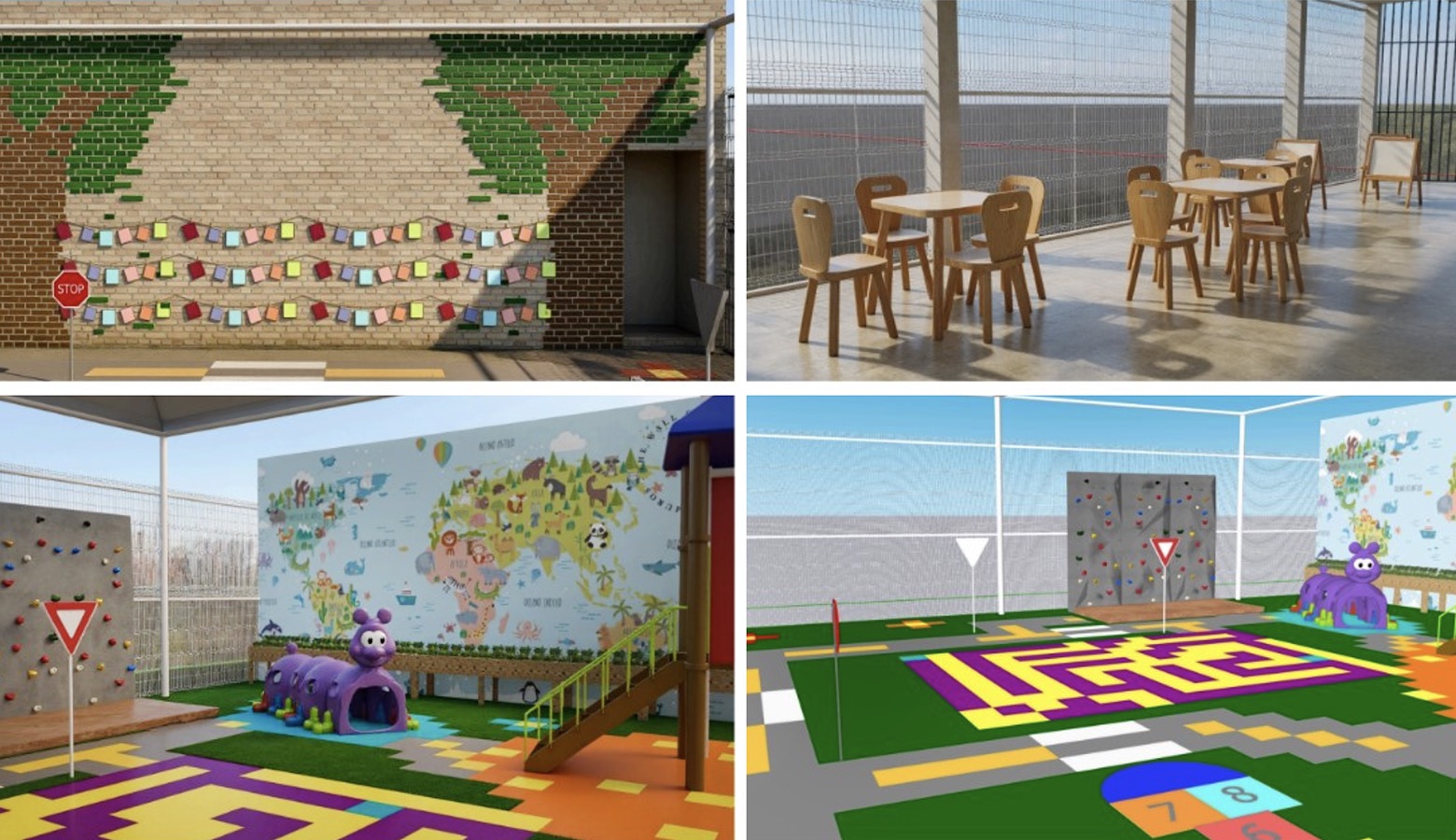 Diseño de Espacios Funcionales para Colegio ELAR